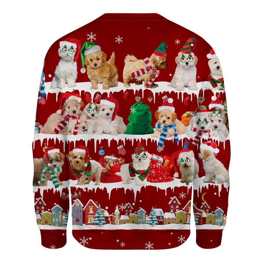 Maltipoo - Snow Christmas - Premium Sweatshirt