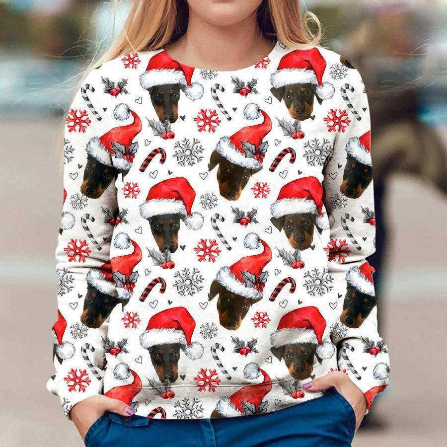 Manchester Terrier - Xmas Decor - Premium Sweatshirt