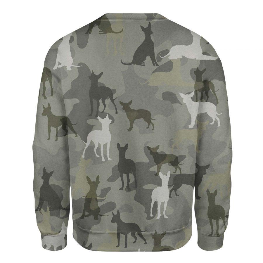 Mexican Hairless Dog - Camo - Premium Sweatshirt
