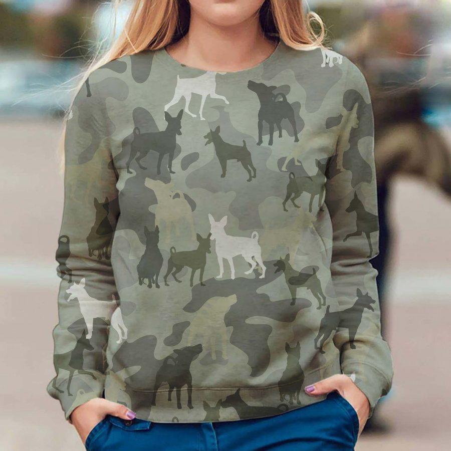 Miniature Pinscher - Camo - Premium Sweatshirt