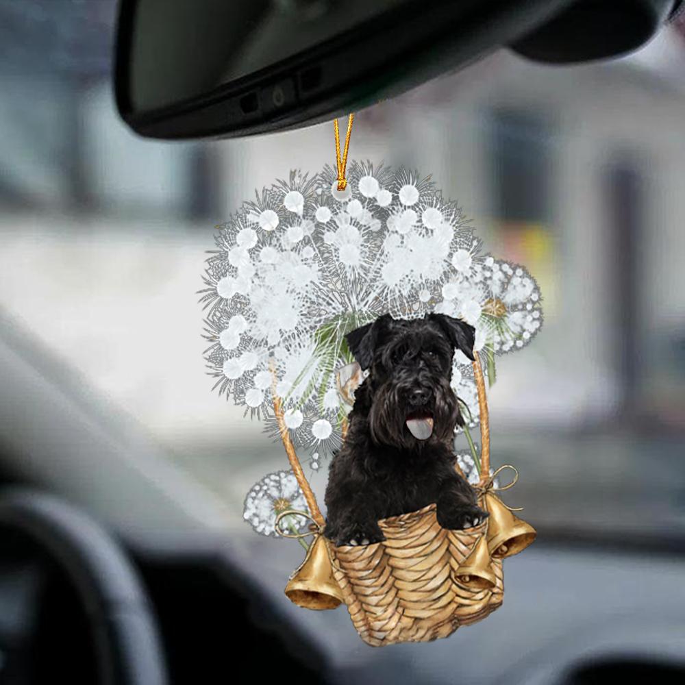 Miniature Schnauzer-Dandelion-Two Sided Ornament