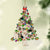 Morkie-Christmas Tree Lights-Two Sided Ornament