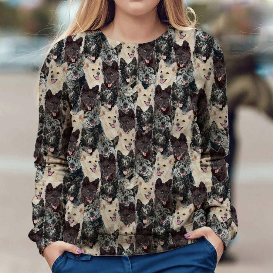 Mudi - Full Face - Premium Sweatshirt