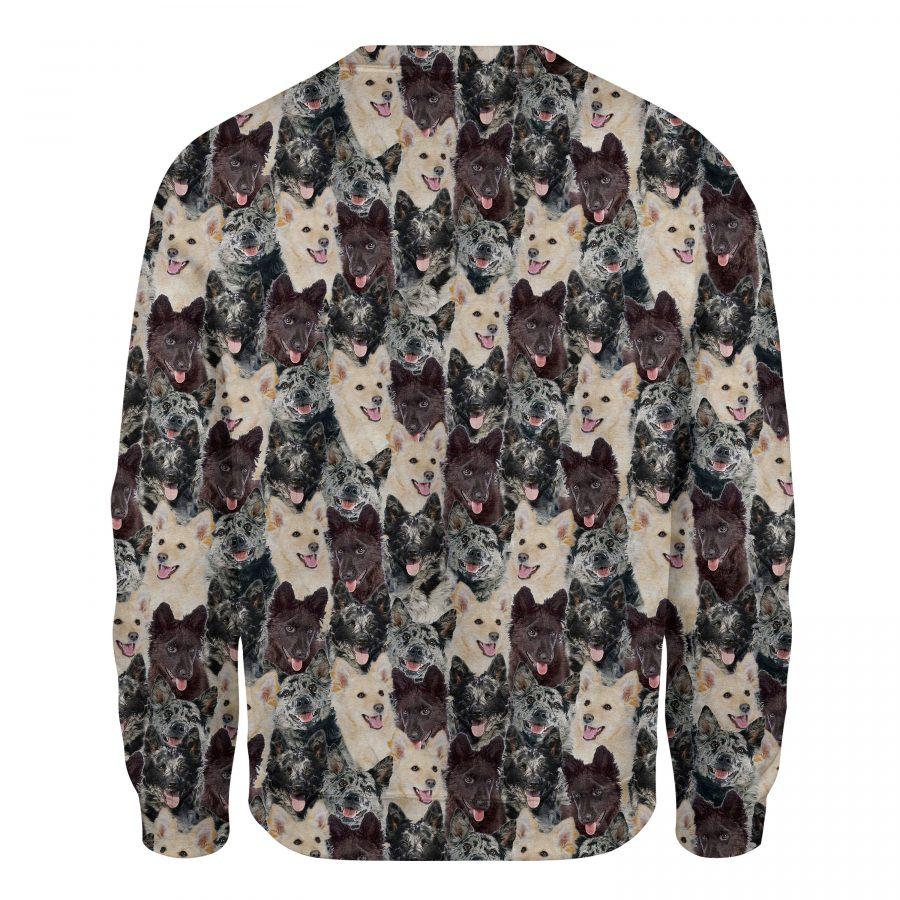 Mudi - Full Face - Premium Sweatshirt