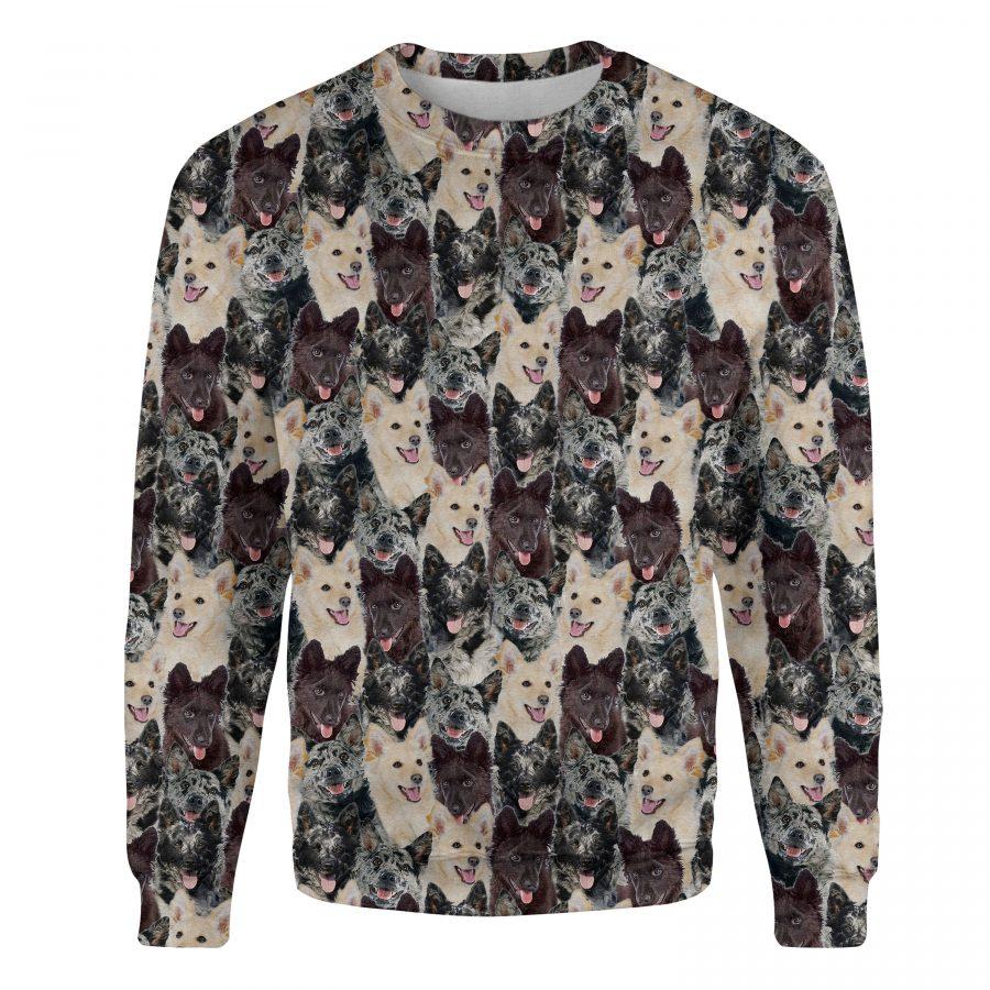 Mudi - Full Face - Premium Sweatshirt