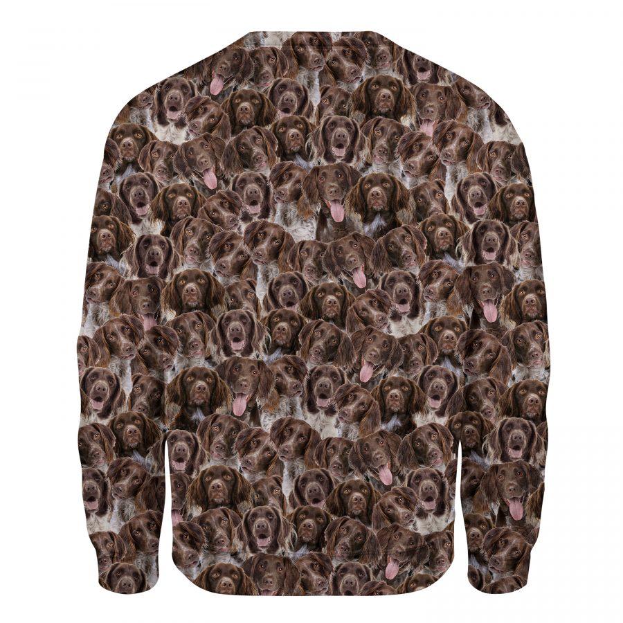 Munsterlander - Full Face - Premium Sweatshirt