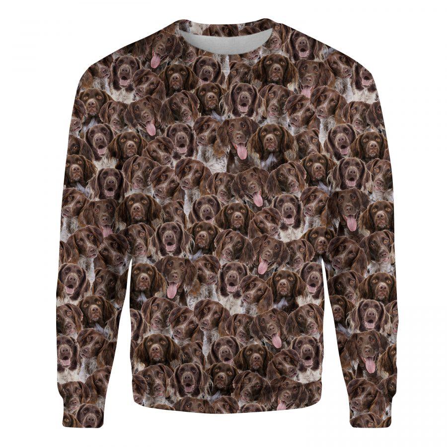 Munsterlander - Full Face - Premium Sweatshirt