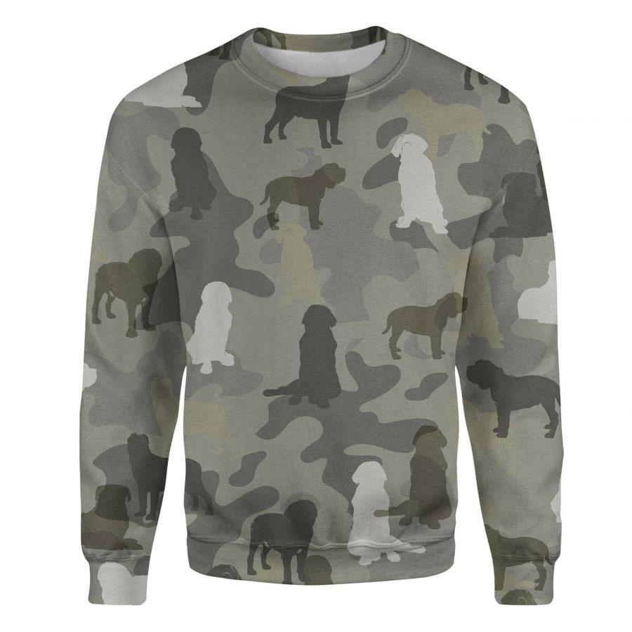 Neapolitan Mastiff - Camo - Premium Sweatshirt