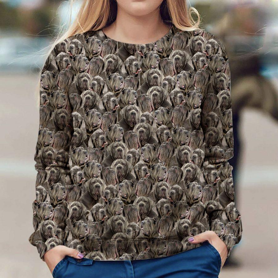 Neapolitan Mastiff - Full Face - Premium Sweatshirt