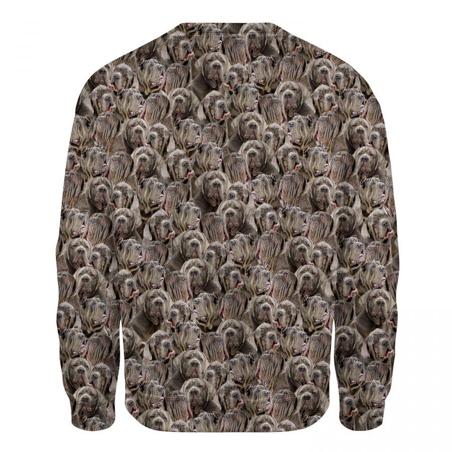 Neapolitan Mastiff - Full Face - Premium Sweatshirt