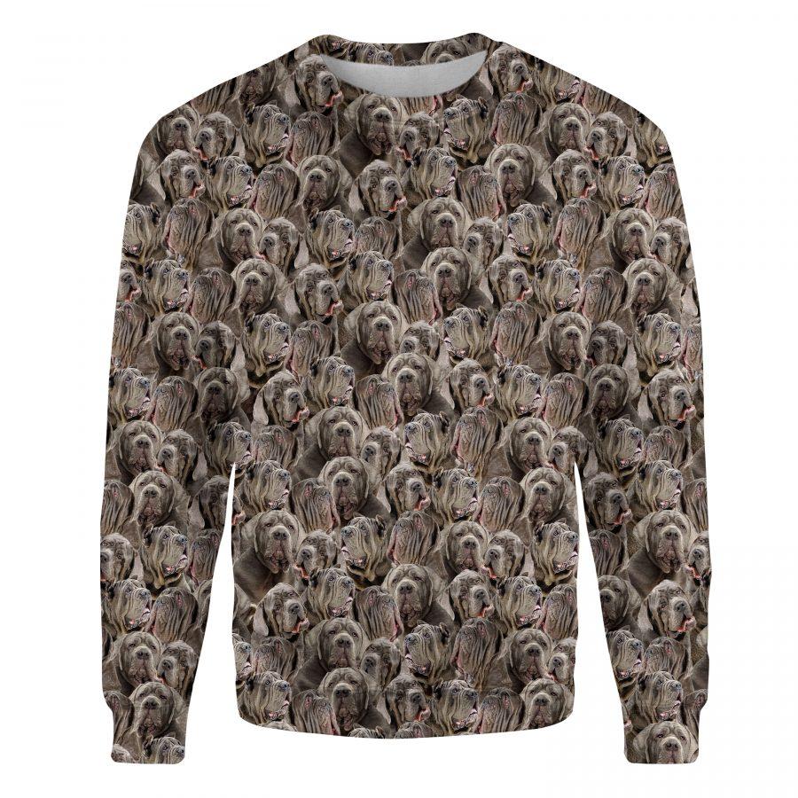 Neapolitan Mastiff - Full Face - Premium Sweatshirt