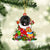 Newfoundland-Christmas Bag Gift-Two Sided Ornament