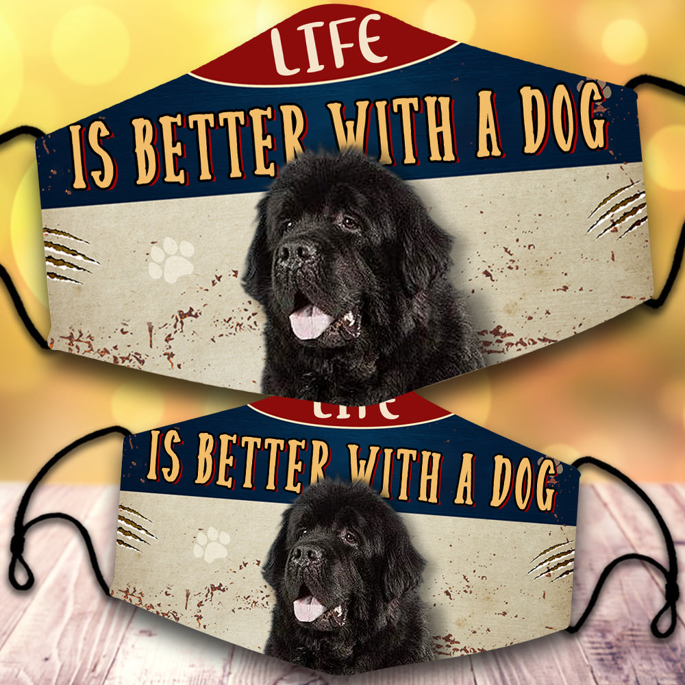 Newfoundland-Life Is Better With A Dog-Veil