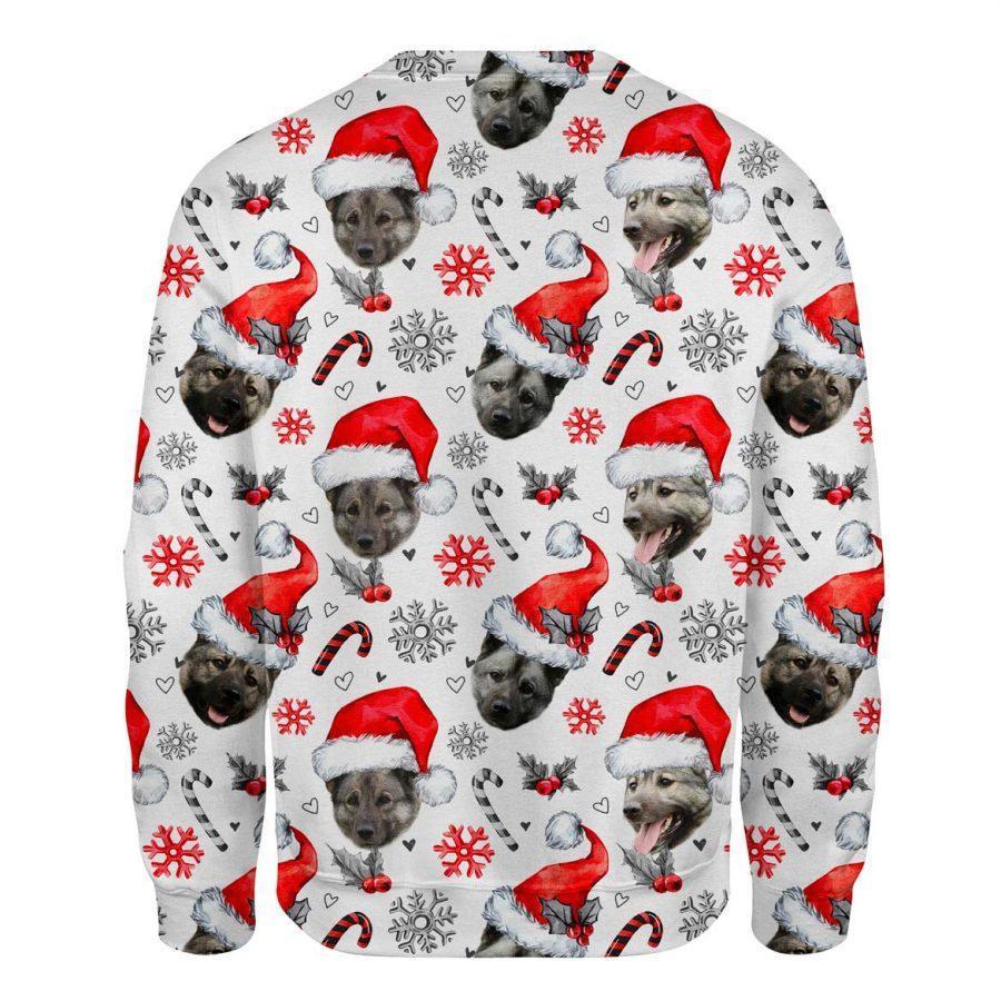 Norwegian Elkhound - Xmas Decor - Premium Sweatshirt