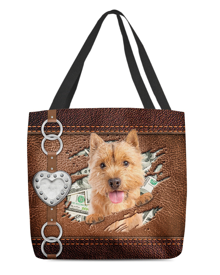 Norwich Terrier-Let Me Go Out -Cloth Tote Bag