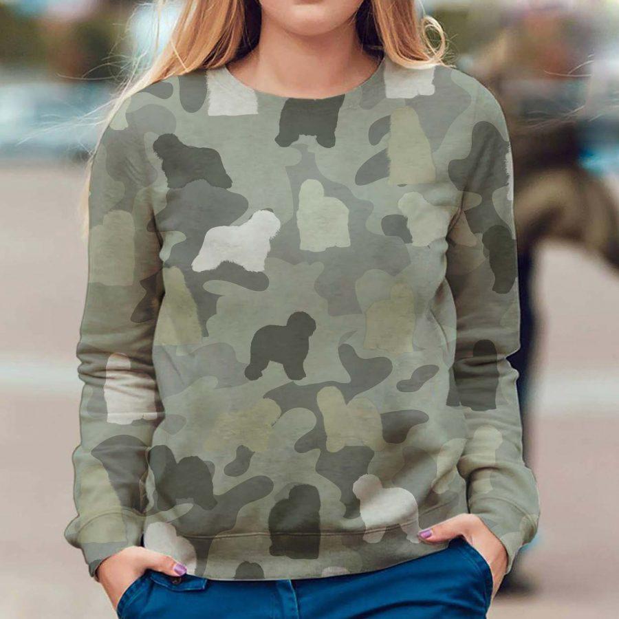 Old English Sheepdog - Camo - Premium Sweatshirt