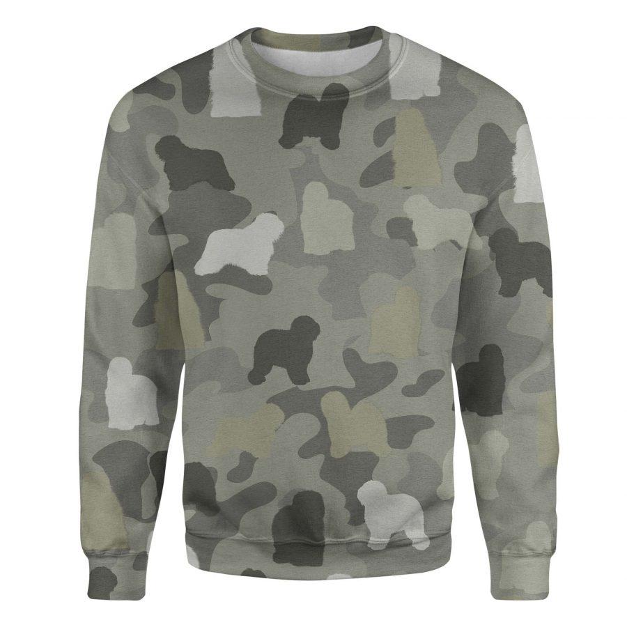 Old English Sheepdog - Camo - Premium Sweatshirt