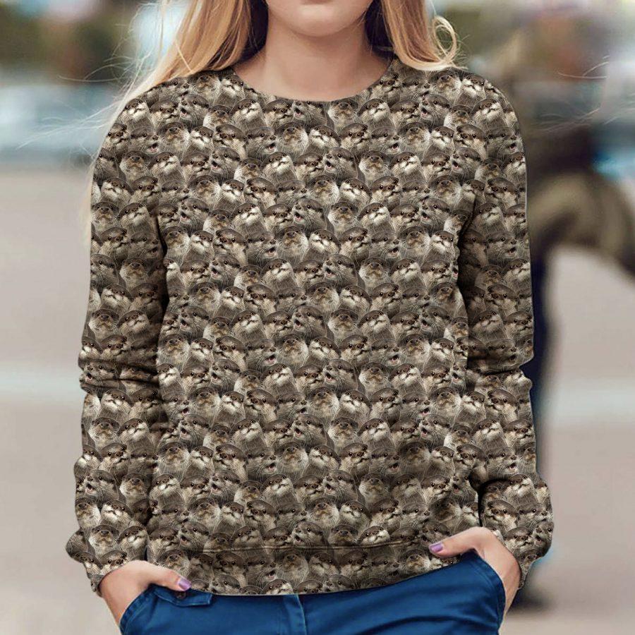 Otter - Full Face - Premium Sweatshirt