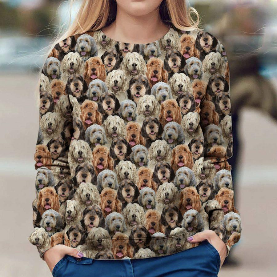 Otterhound - Full Face - Premium Sweatshirt