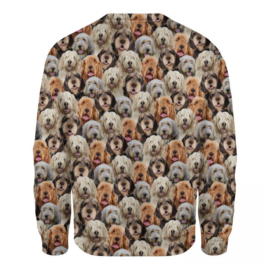 Otterhound - Full Face - Premium Sweatshirt