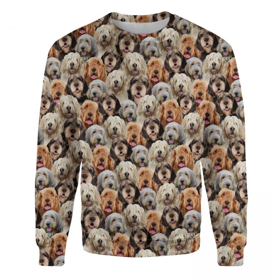 Otterhound - Full Face - Premium Sweatshirt