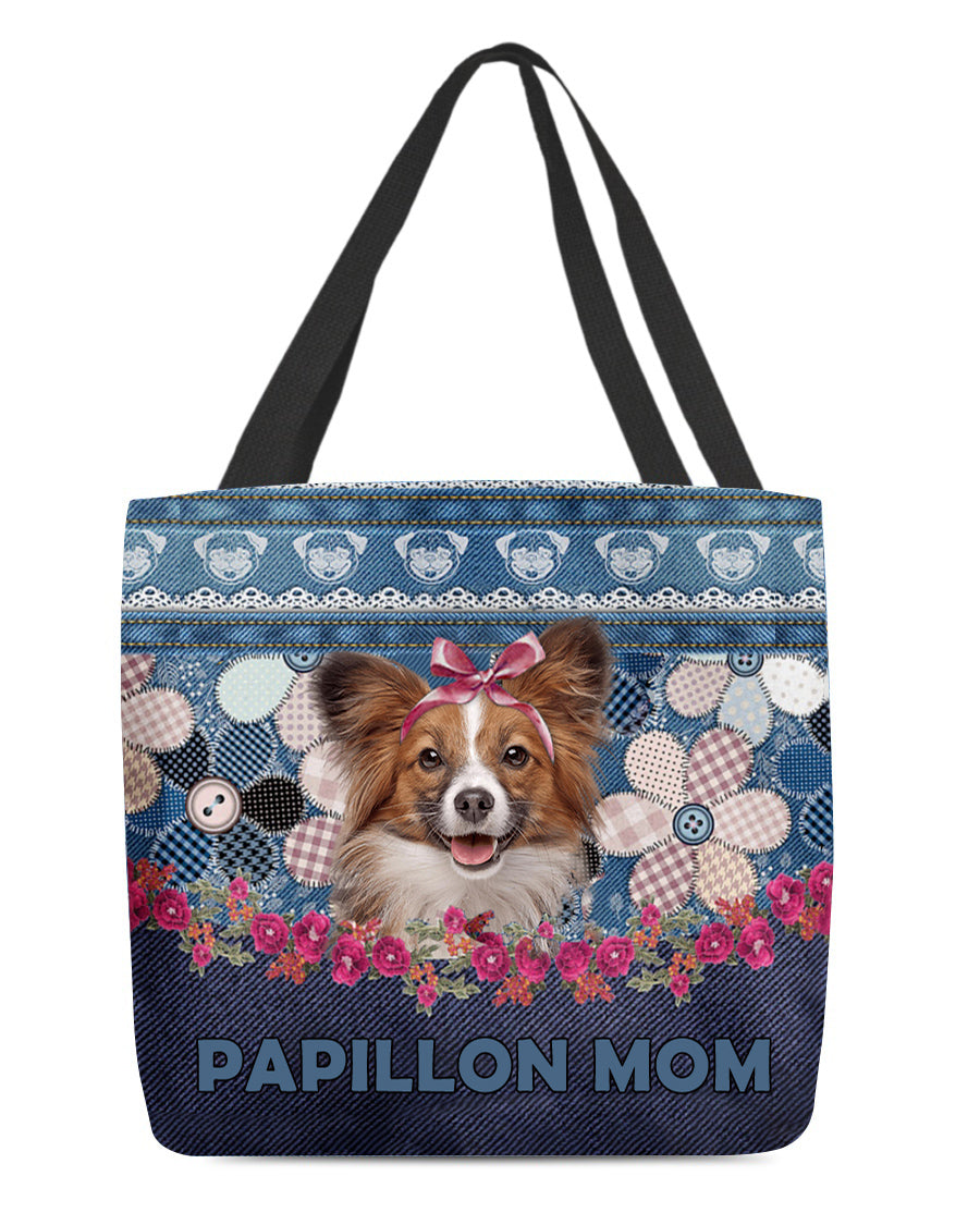 PAPILLON-Flower Jean Gift for you-Cloth Tote Bag