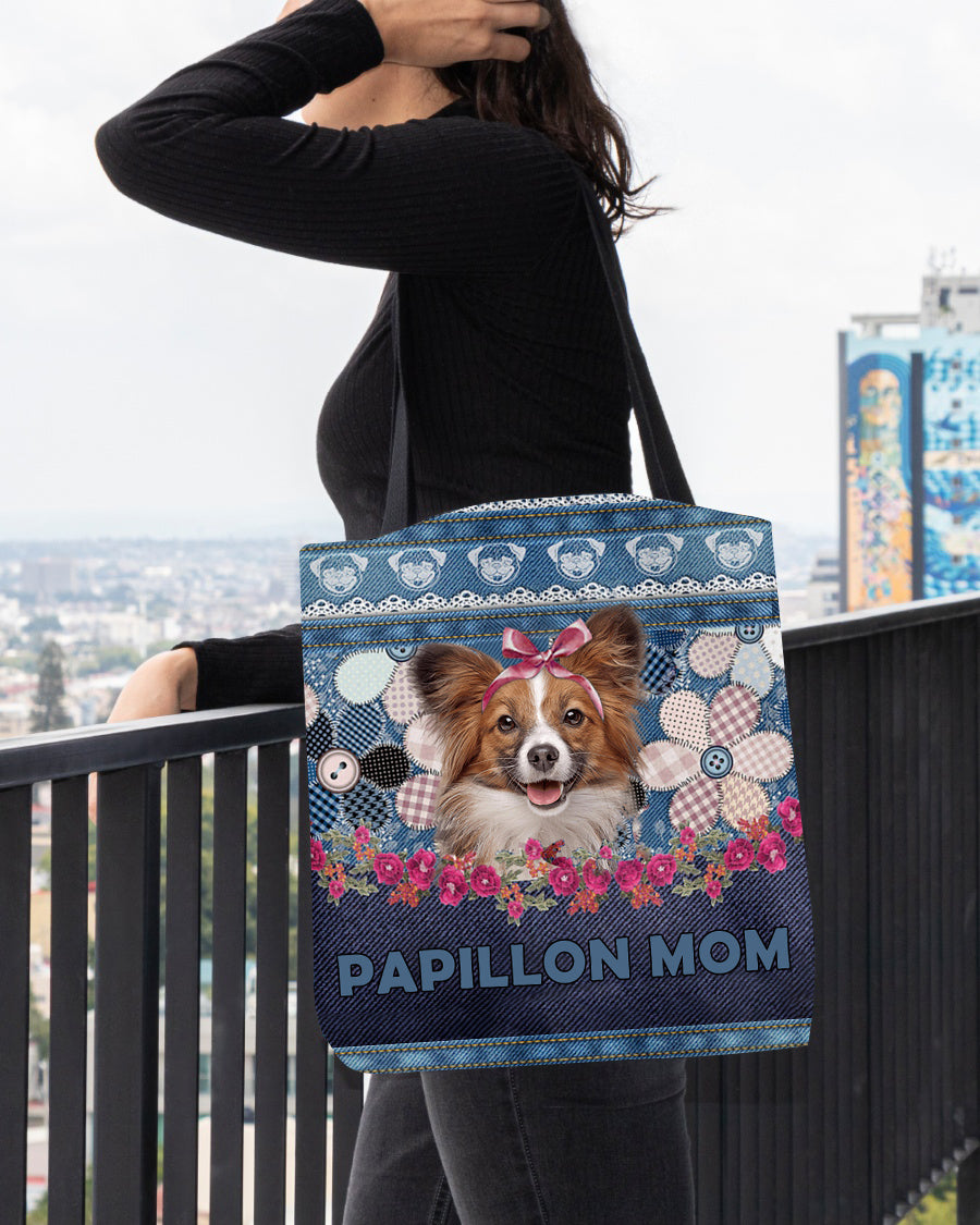 PAPILLON-Flower Jean Gift for you-Cloth Tote Bag