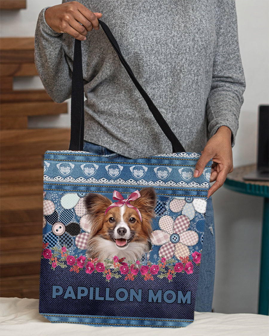 PAPILLON-Flower Jean Gift for you-Cloth Tote Bag