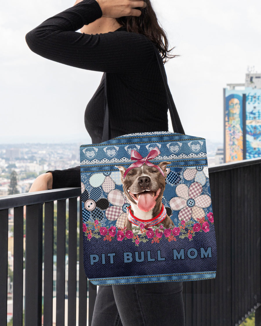 PITBULL 3-Flower Jean Gift for you-Cloth Tote Bag