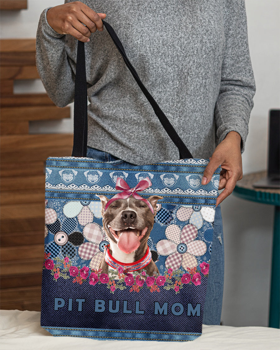 PITBULL 3-Flower Jean Gift for you-Cloth Tote Bag