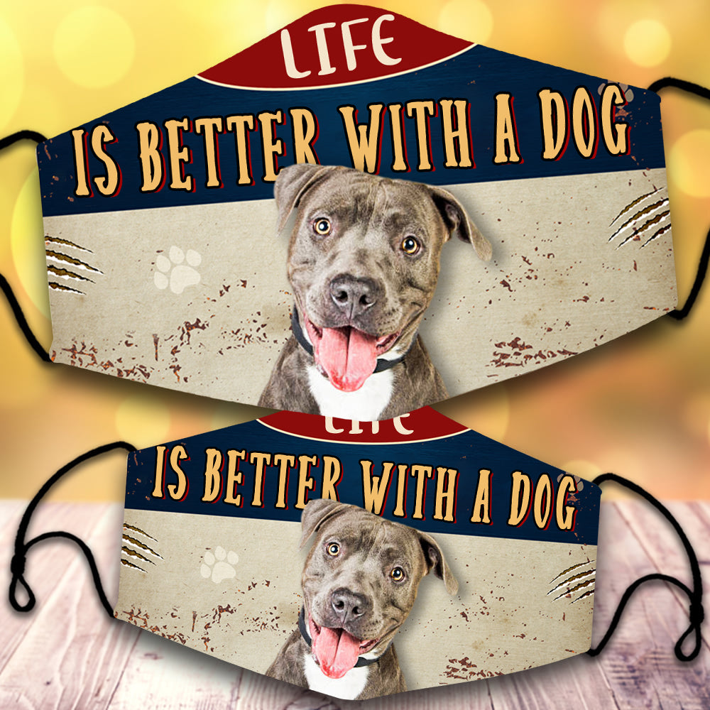 PITBULL 3-Life Is Better With A Dog-Veil