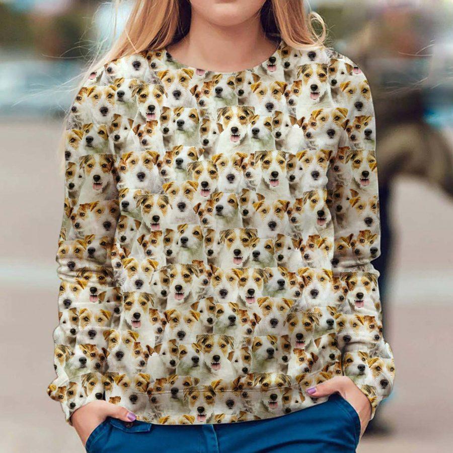Parson Russell Terrier - Full Face - Premium Sweatshirt