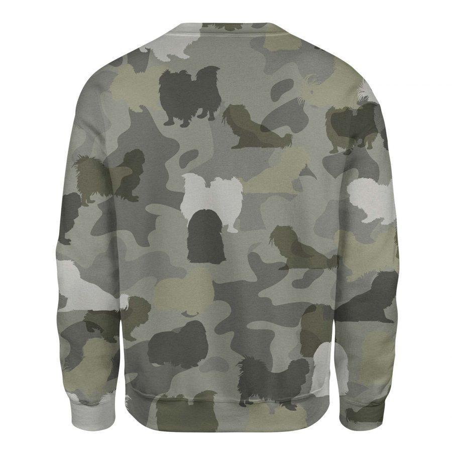 Pekingese - Camo - Premium Sweatshirt