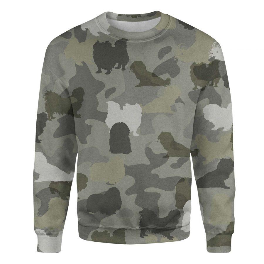 Pekingese - Camo - Premium Sweatshirt