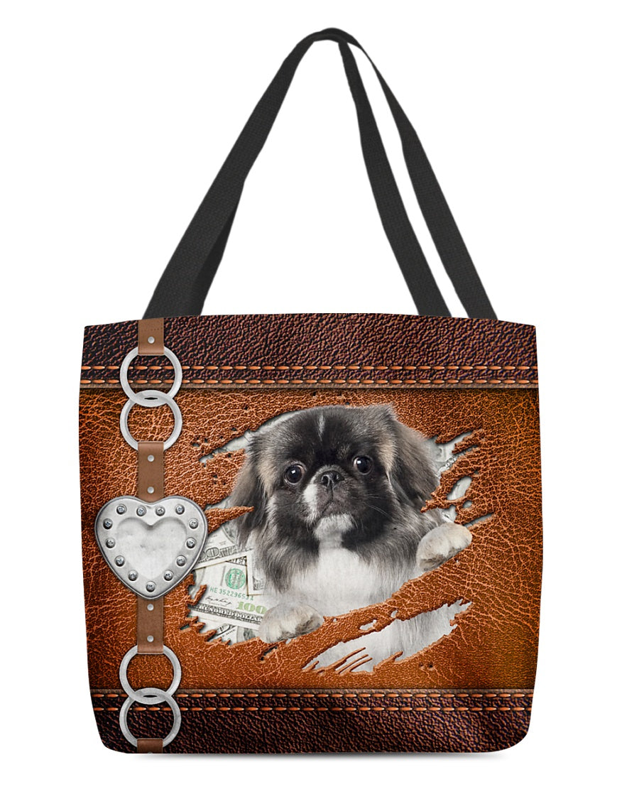 Pekingese-Let Me Go Out -Cloth Tote Bag