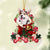 Pembroke Welsh Corgi 1-Red Boot Hanging Ornament