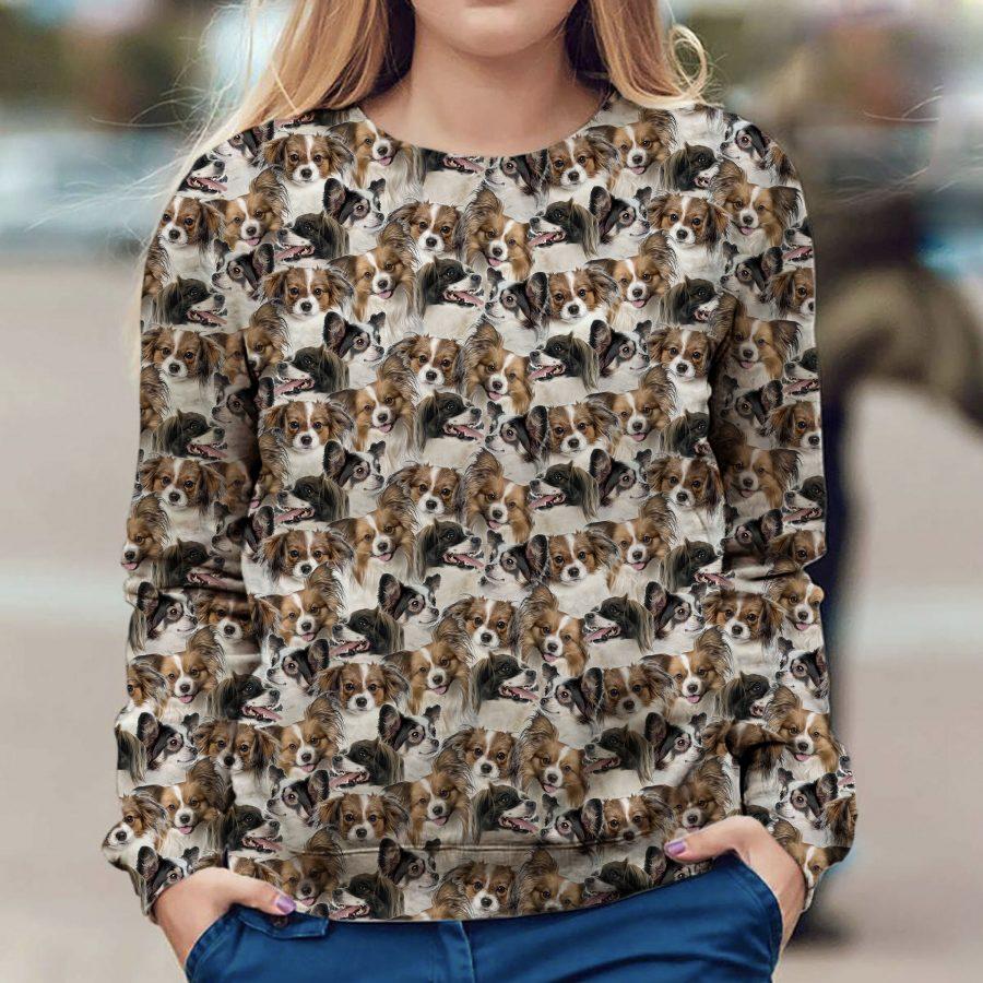 Phalene - Full Face - Premium Sweatshirt