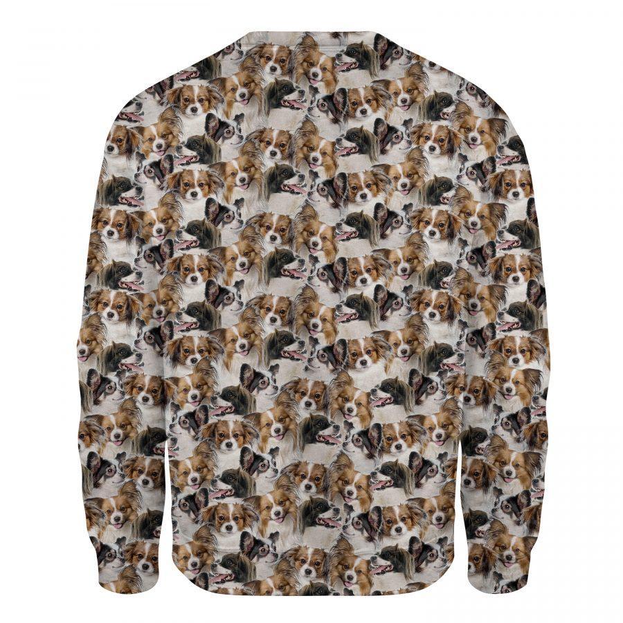 Phalene - Full Face - Premium Sweatshirt