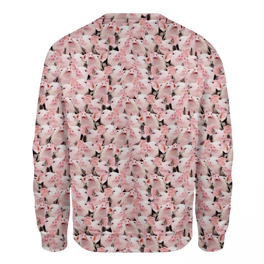 Pig - Full Face - Premium Sweatshirt