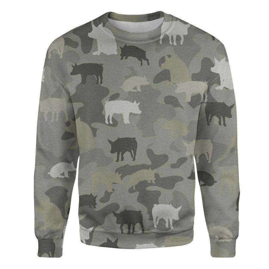 Pig - Camo - Premium Sweatshirt