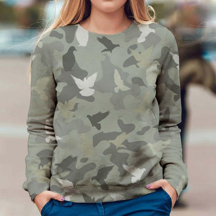 Pigeons and Doves - Camo - Premium Sweatshirt