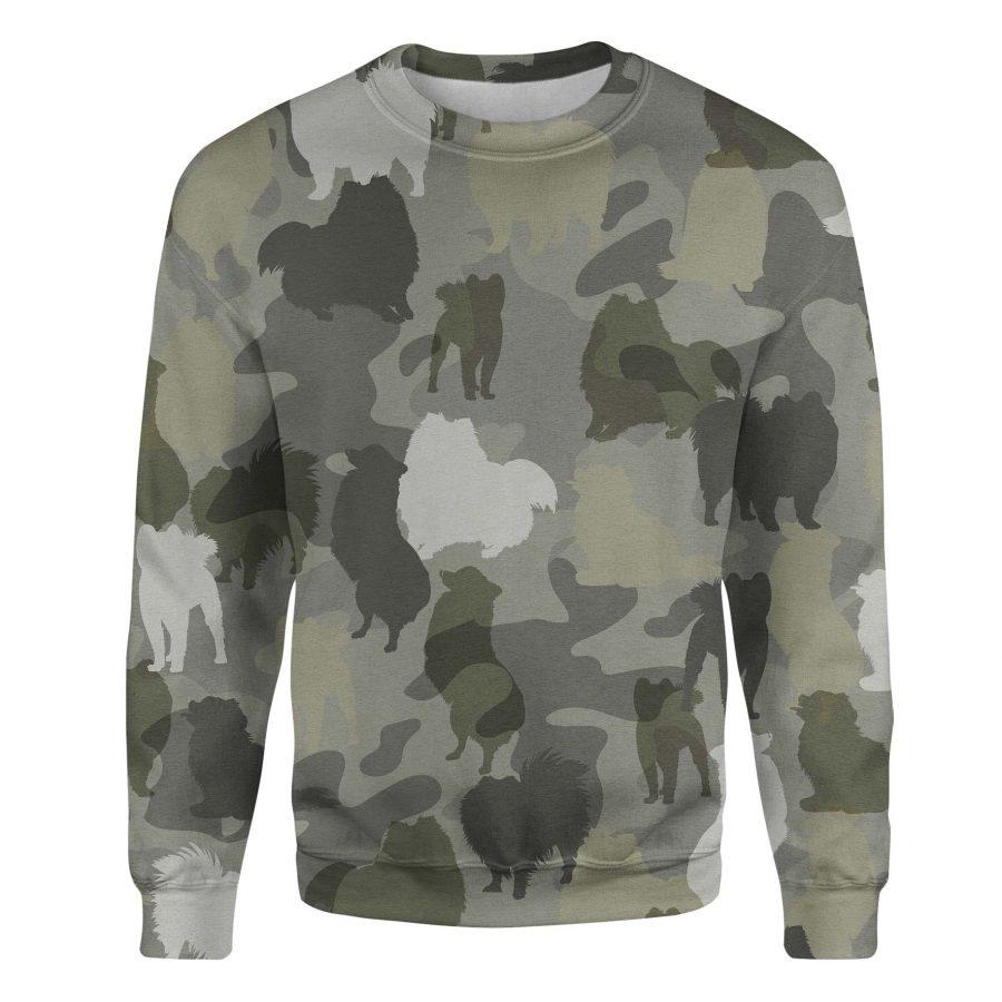 Pomeranian - Camo - Premium Sweatshirt