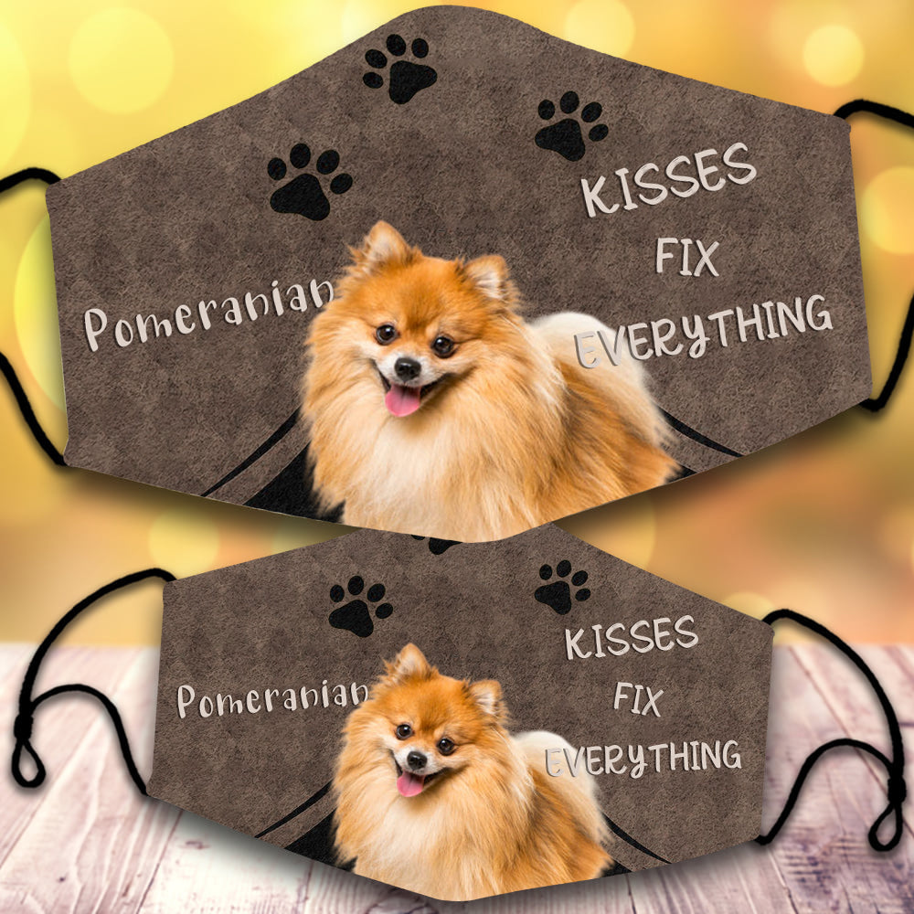 Pomeranian-Kisses Fix Everything-Veil
