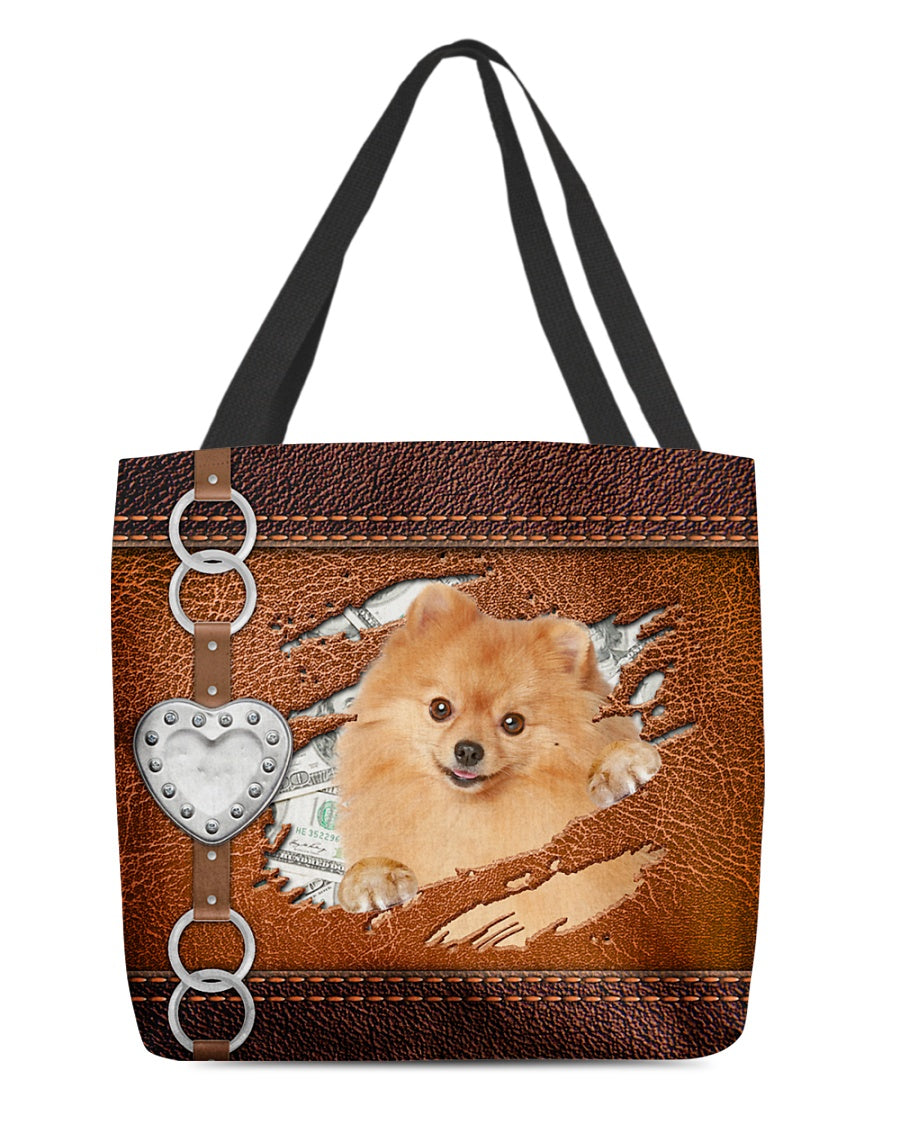 Pomeranian-Let Me Go Out -Cloth Tote Bag