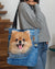 Pomeranian-in pocket-Cloth Tote Bag