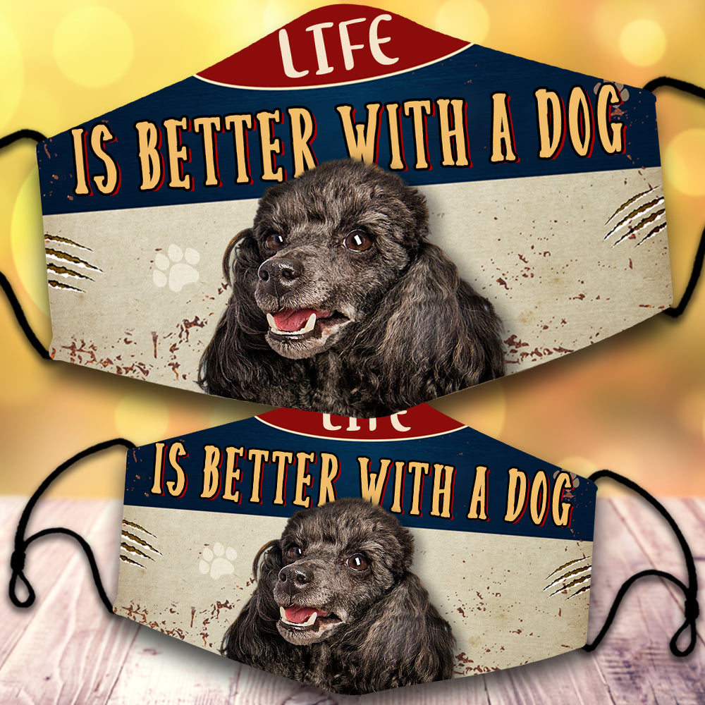 Poodle-Life Is Better With A Dog-Veil