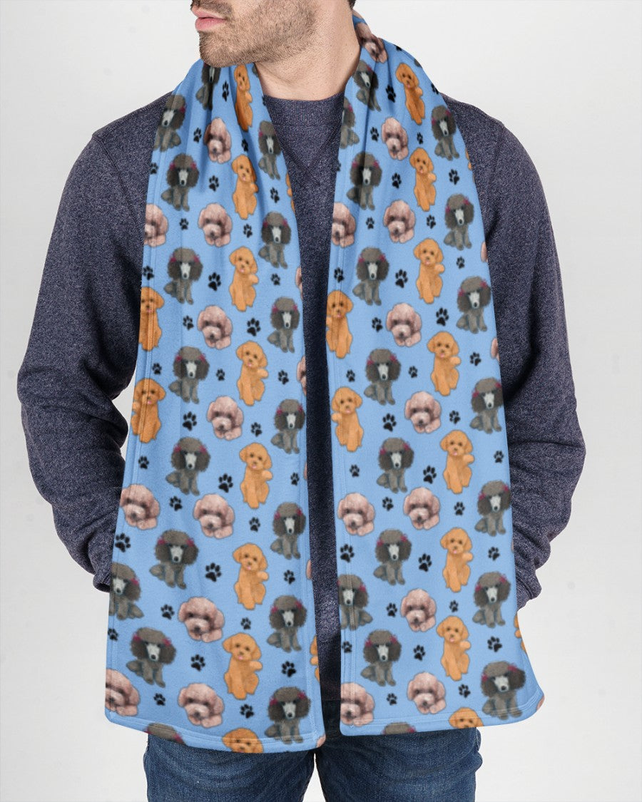 Poodle-Paw Dog Scarf