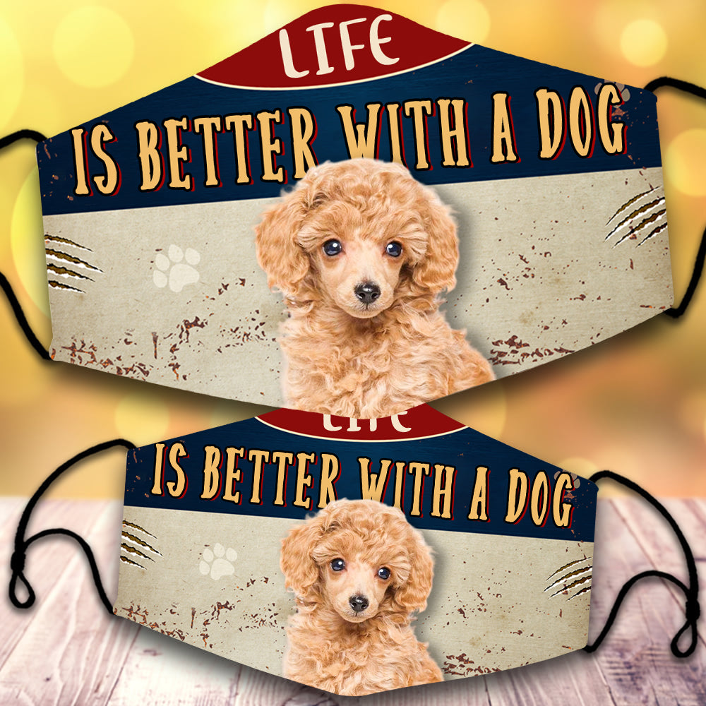 Poodle 2-Life Is Better With A Dog-Veil
