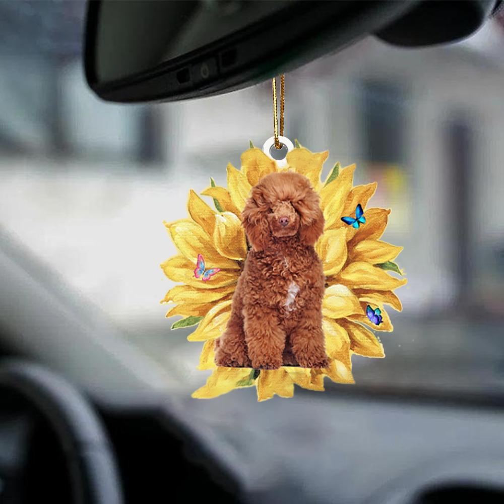 Poodle 3-The Sunshine-Two Sided Ornament