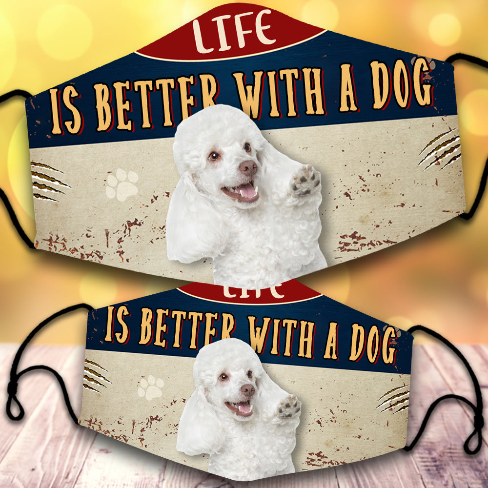 Poodle 3-Life Is Better With A Dog-Veil